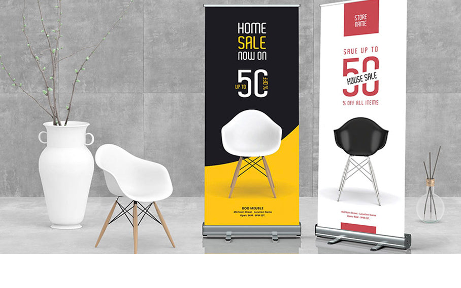 Tips for designing a pull-up banner