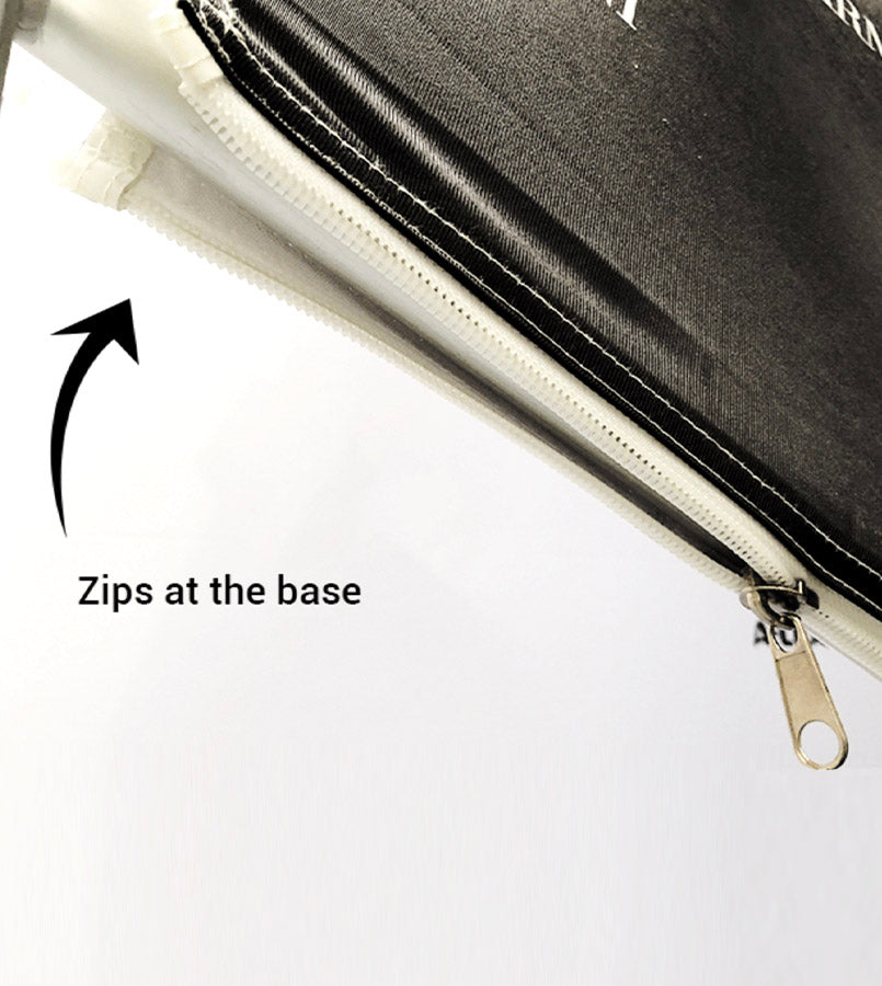 Stretch Fabric Media Wall - 2 Sides 3000mm x 2200mm