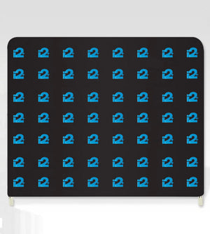 Stretch Fabric Media Wall - 2 Sides 4000mm x 2200mm