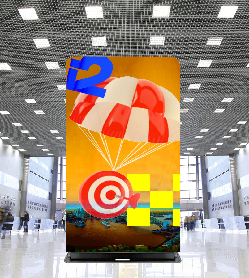 Fabric Tension Display Banners - Double Sided - 1200mm x 2000mm