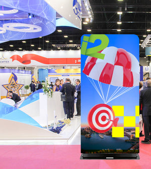 Fabric Tension Display Banners - Single Sided - 850mm x 2000mm