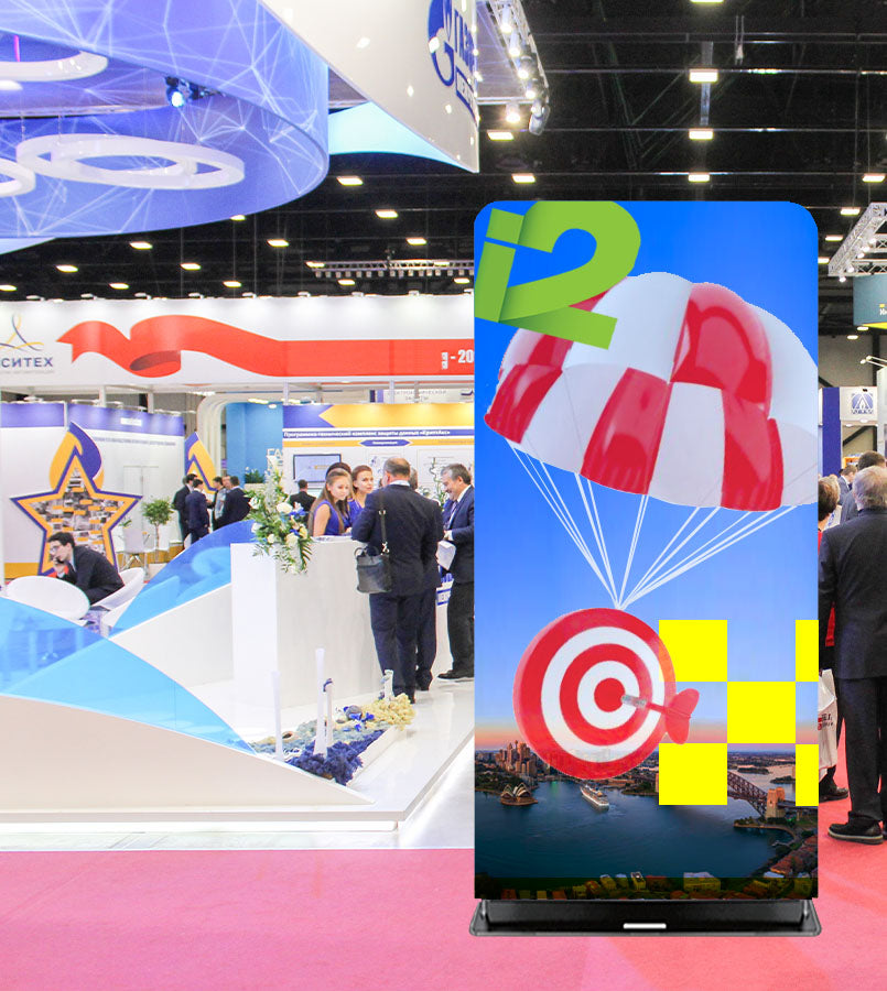 Fabric Tension Display Banners - Single Sided - 850mm x 2000mm