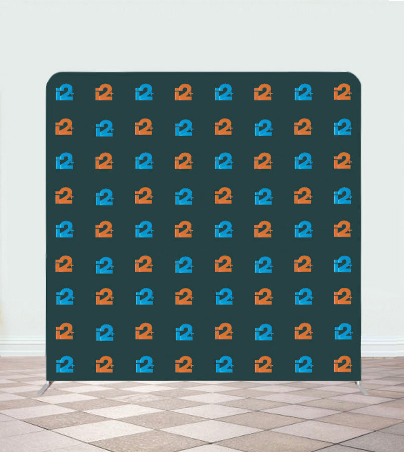 Media Wall Stretch Fabric  - 1 Side 2400mm x 2200mm