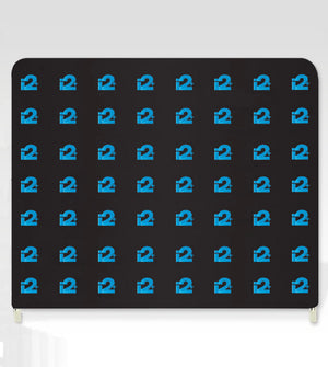 Stretch Fabric Media Wall - 1 Side 4000mm x 2200mm