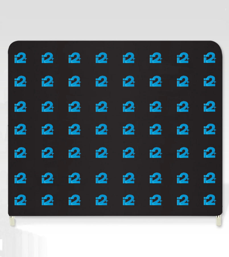 Stretch Fabric Media Wall - 1 Side 4000mm x 2200mm