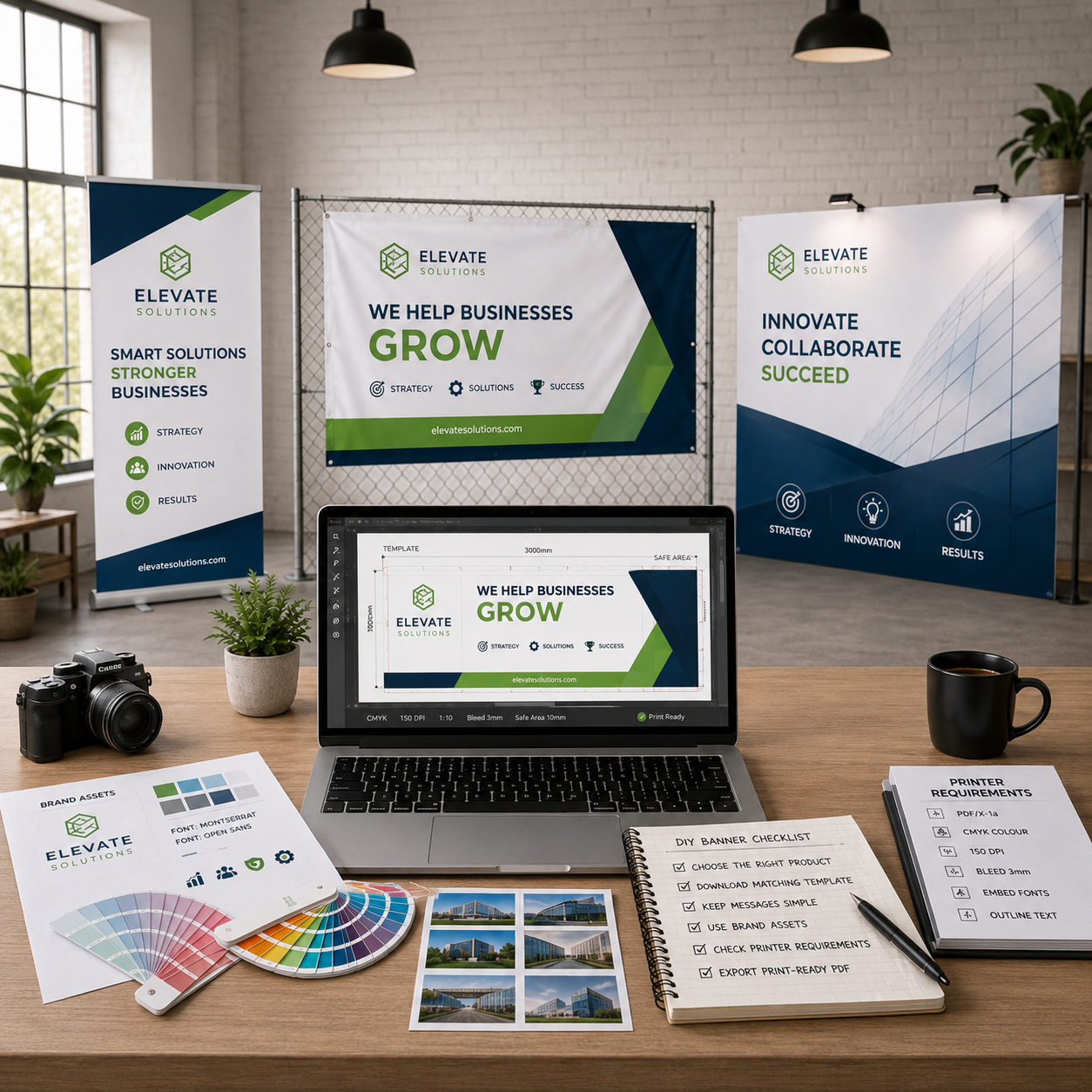 Design Your Own Business Banner: A Practical Beginner Guide