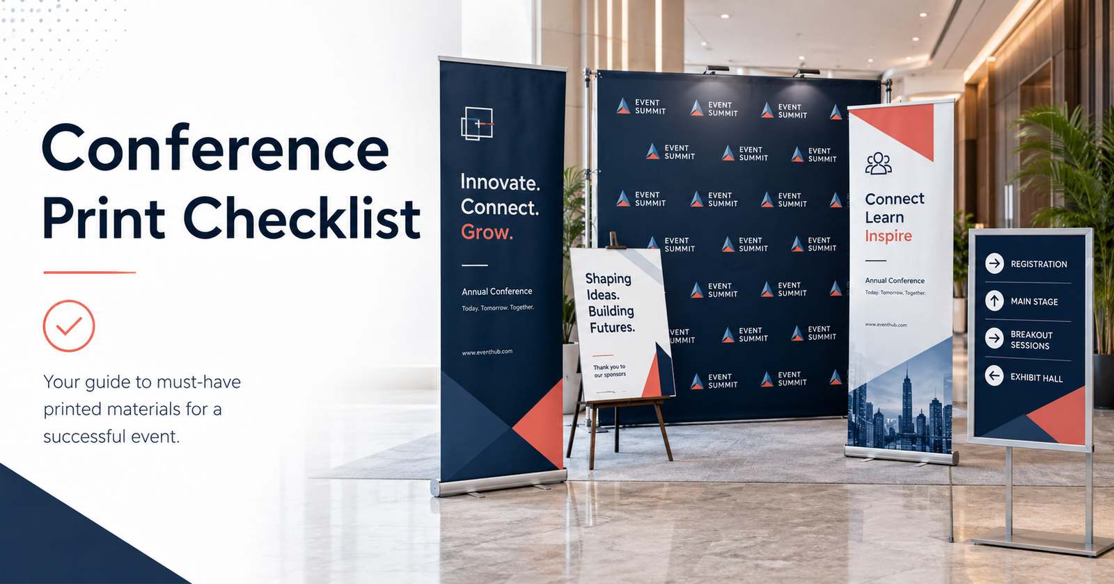 Conference Banner Printing Australia Checklist For Events