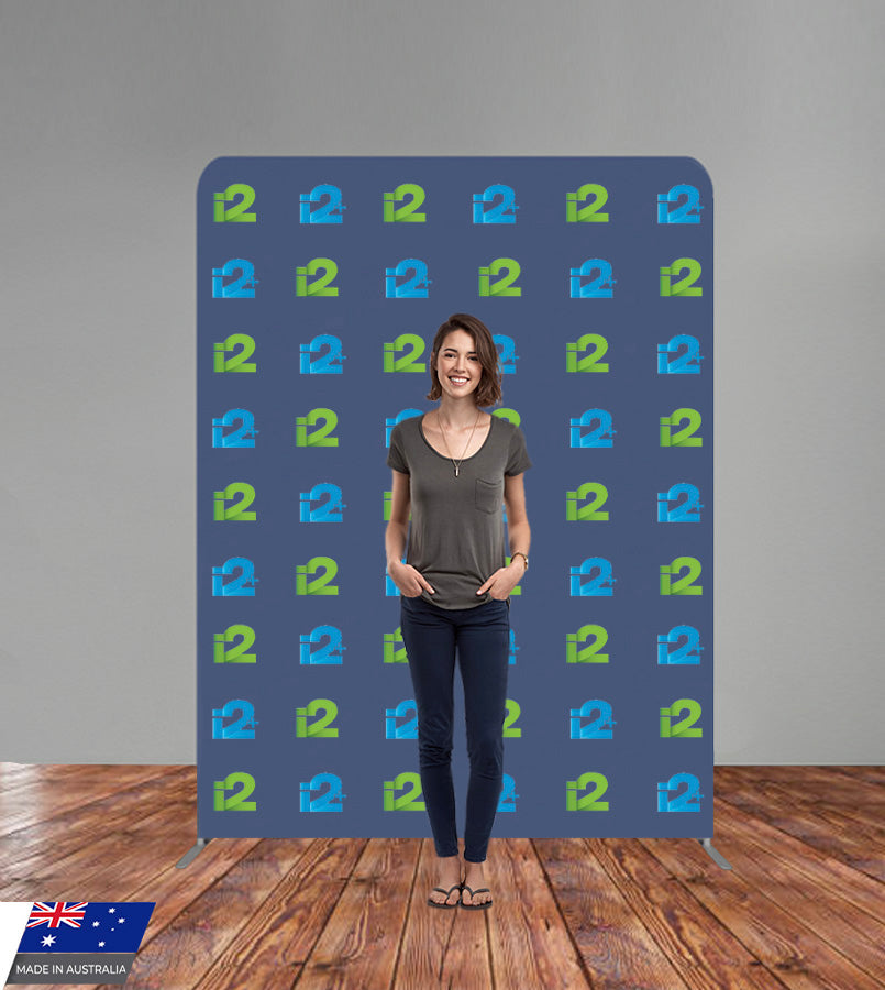 Media Wall Stretch Fabric Banner 1500mm x 2200mm