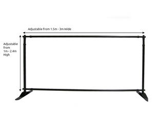 Media Wall - 1 Side 3000mm x 2400mm