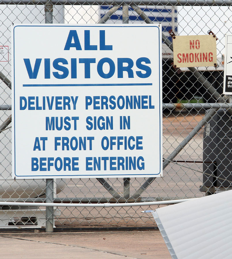 Ridged 5mm Corflute - 600mm X 600mm