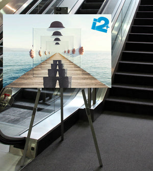 Ridged 5mm Foamboard Banners TEK PVC - 600mm X 900mm