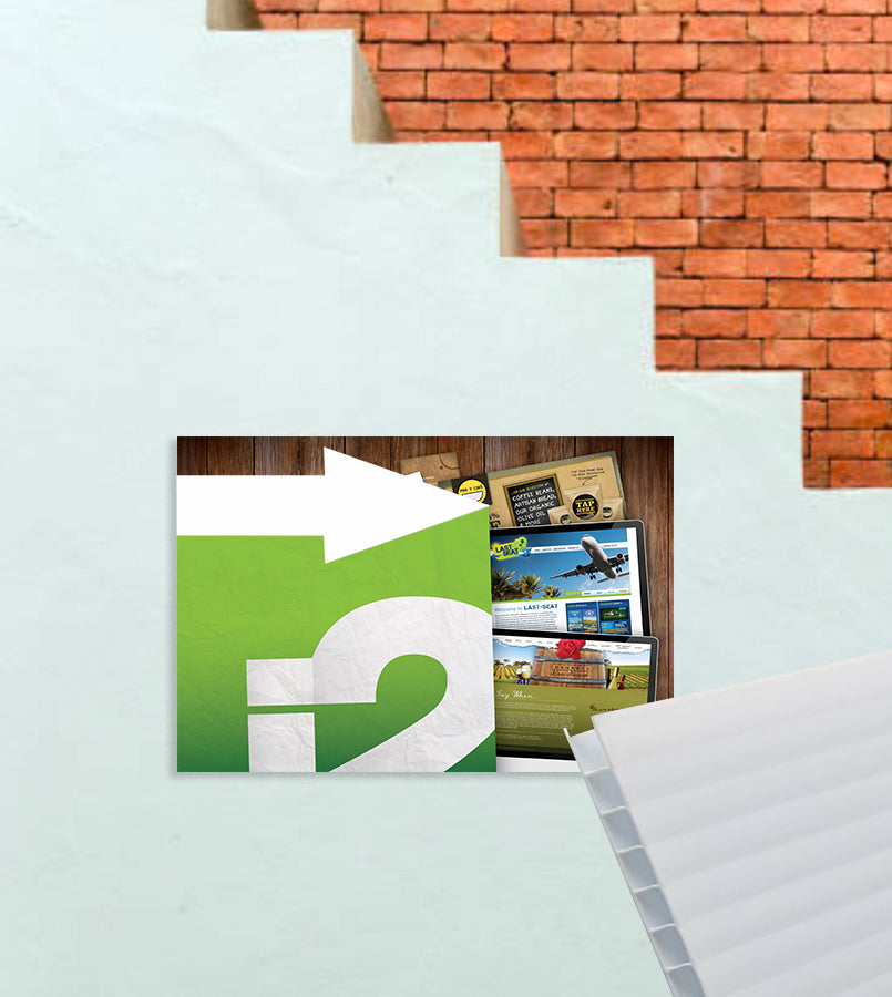 Ridged 3mm Corflute - A3 420mm X 297mm