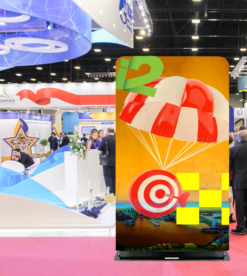 Fabric Tension Display Banners - Single Sided - 1200mm x 2000mm