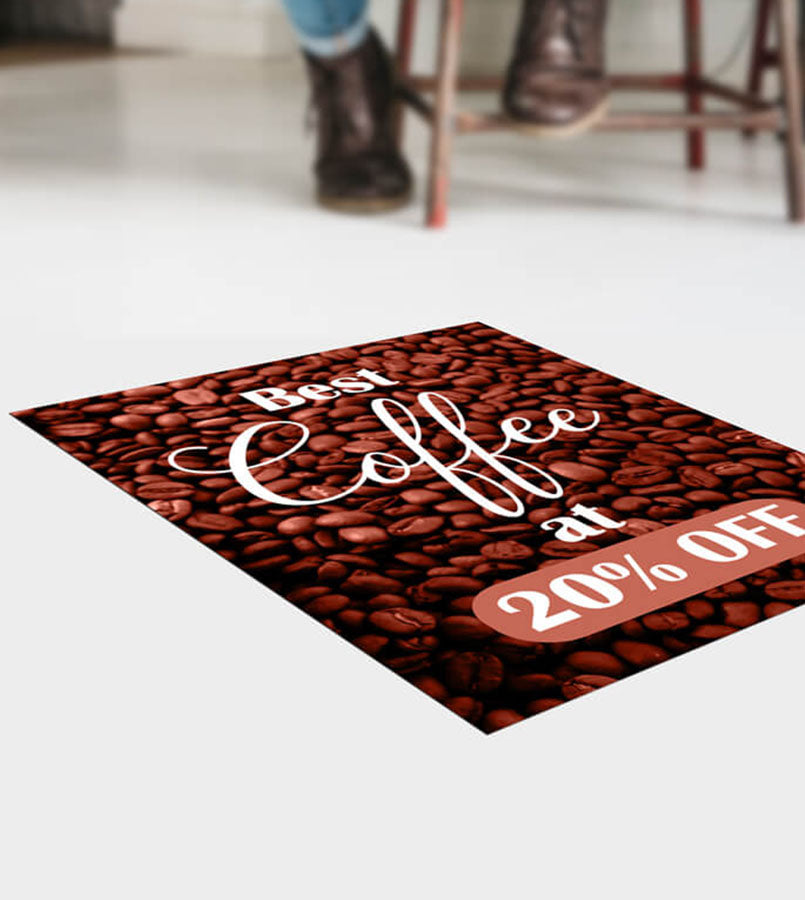 Floor Display Stickers - A4
