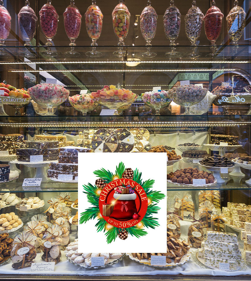 Window Display Stickers White A4 - Static Cling